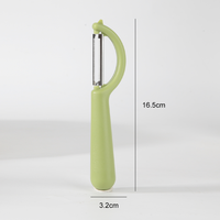Multifunctionele Compacte En Lichtgewicht Keukenscherp Mes P-Vormige Ergonomische Oogverwijderaar Roestvrijstalen Fruitgroenteschiller