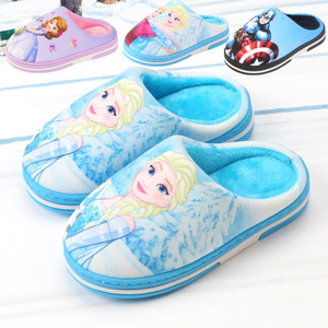Pantofole invernali per bambini, carine, con cartoni animati, antiscivolo, con suola spessa - Product Image 2