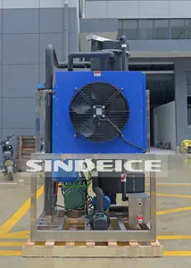 SINDEICE Máquina comercial de hacer hielo de tubo de 1 tonelada Filipinas para bebidas