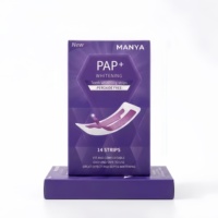 Kit de Blanqueamiento Dental Profesional de Lujo PAP+ Sin Peróxido - Gel Morado de Alta Potencia - No Sensibilizante, 14 Tiras para un Blanqueamiento Rápido en 7 Días
