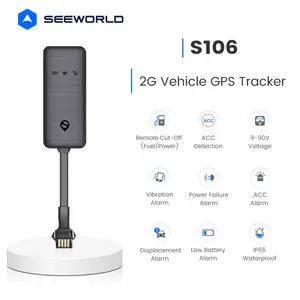 SEEWORLD-نظام إدارة أسفلت ، متعقب GPS ، محدد مواقع صغير ، مع إيقاف للمحرك