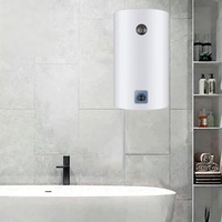 Penjualan Terlaris: Pemanas Air Listrik Hotel 50L Tipe Ember Vertikal Berbahan Logam dengan Tangki Dalam Stainless Steel Satu Tangki, Hemat Energi Kelas A
