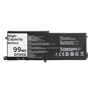 Batterie de remplacement pour ordinateur portable en gros, haute capacité 99Wh DT9XG pour Area 51m R1 R2 P38E P38E001, en stock - Product Image 1