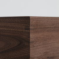 Porta Fazzoletti in Legno Massello Marrone Personalizzato, Stile Minimalista Giapponese con Giunzione a Coda di Rondine, Organizzatore su Misura per Soggiorno e Casa