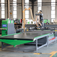 Router CNC de 3 Ejes con Control PLC Syntec y Colector de Polvo para Taller de Carpintería Ecológico