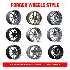 19 Inch Polished Forged Rim <b>Wheel</b> 5x112 5x120 PCD 5 <b>Spoke</b> Split <b>Spoke</b> Track Day for - Product Image 3
