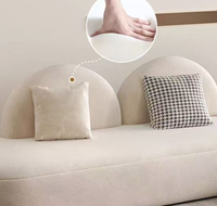 Hochwertiges Modernes Amerikanisches Wohnzimmer-Möbelset mit Tiefer L-förmiger Sofa-Kombination und Stauraum