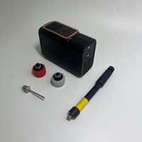Pompe à vélo électrique 150 PSI avec lumière LED, mini pompe à vélo sans fil, gonfleur intelligent pour pneus de vélo