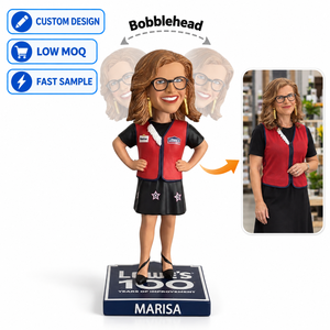 Figura Personalizada de <span class=keywords><strong>Resina</strong></span> con Cabeza Móvil, Regalo de Jubilación <span class=keywords><strong>para</strong></span> Compañeros de Trabajo, Despedida de Jefe, Recuerdo Laboral - Product Image 5