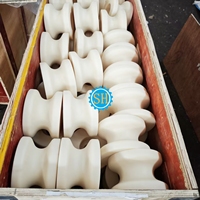 Servicios de Mecanizado CNC para Piezas de Nylon Fundido a Medida, Ruedas y Poleas de Monómero de Nylon MC