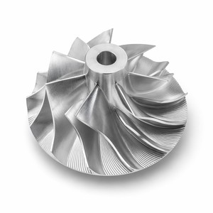 Roue de compresseur en aluminium CNC usiné pour turbocompresseur GT25 GT28 GT30 GT35 – Pièces de mise à niveau - Product Image 3