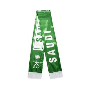 Écharpe de football personnalisée à double couche, imprimée, tricotée, avec graphiques numériques, <span class=keywords><strong>slogan</strong></span> et logo pour les fans de sport - Product Image 3