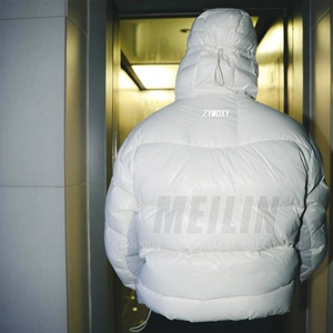 Nylon Polyester Bubble Down Zip up <b>Jackets</b> for Men Blank High Quality Windbreaker ultra <b>Light</b> Custom <b>Puffer</b> <b>Jacket</b> - Product Image 2
