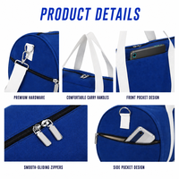Sacs de sport personnalisés en toile grande capacité avec bandoulière réglable, multifonctionnels pour le sport, le fitness et les voyages