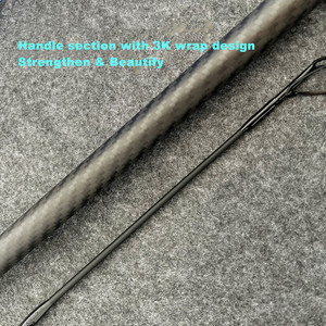 <span class=keywords><strong>คัน</strong></span><span class=keywords><strong>เบ็ด</strong></span>ตกปลาคาร์พแบบคาร์บอนไฟเบอร์ 3K 3 ท่อน ยาว 3.6 เมตร <span class=keywords><strong>12</strong></span> <span class=keywords><strong>ฟุต</strong></span> รุ่น Custom Weihai 24T อุปกรณ์ตกปลา - Product Image 4