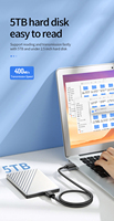 Câble Type-C vers USB 3.0 Micro B haute vitesse avec blindage tressé 5 Gbit/s Garantie de 12 mois pour ordinateur et disques durs externes