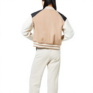 Fabricant OEM – Blouson universitaire réversible unisexe de haute qualité, personnalisable, écologique, 100 % coton, chauffant, pour l'hiver - Product Image 6