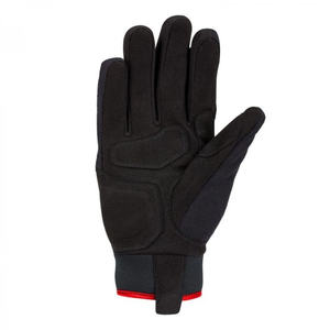 Gants en tissu pour hommes BERING BORNEO - Noir/Rouge, utilisation 4 saisons - Product Image 1