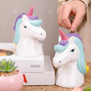 Redeco Offre Spéciale <span class=keywords><strong>tirelire</strong></span> mignon enfants <span class=keywords><strong>tirelire</strong></span> en céramique <span class=keywords><strong>licorne</strong></span> <span class=keywords><strong>tirelire</strong></span> pour cadeaux décoration de la maison - Product Image 4