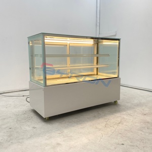 Adjustable Glass Pastry Bakery <strong>Bread</strong> <strong>Display</strong> Fridge Digital LED Temperature Control Fan LED Table Top Cake <strong>Showcase</strong> Refrigerator - Product Image 2