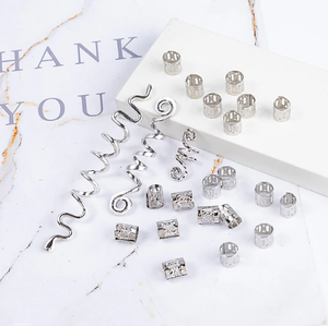 Fermaglio per <span class=keywords><strong>capelli</strong></span> intrecciato a spirale a forma di serpente, stile etnico retrò, con nodo vichingo celtico, effetto invecchiato, accessori per <span class=keywords><strong>capelli</strong></span> irlandesi in legno, metallo e <span class=keywords><strong>cotone</strong></span> - Product Image 5