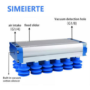 Herramienta de Transporte, Elevador Manual de Vidrio para Trabajo Pesado, Ventosa Industrial Neumática de Esponja para Vidrio - Product Image 6
