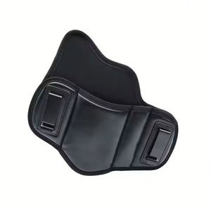 Funda Táctica Personalizada para Pistola IWB de Neopreno con Bolsa para Cargador, Diseño Universal en Cuero Sintético Negro - Product Image 2