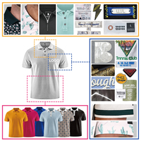 Polo de golf pour homme en jersey de coton Pima de haute qualité avec logo brodé