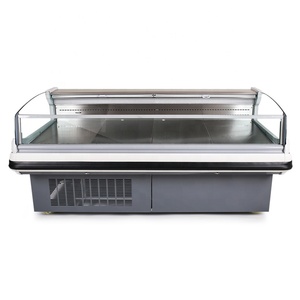 Refrigerador Comercial con Puerta Frontal Abatible para Exhibición de Carne, Congelador con Vidrio Colgante - Product Image 5