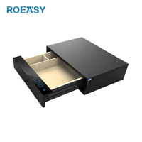 Roeasy Hotelzimmer Finger abdrucks chloss Versteckte Schublade Safe Box Bargeld Schmuck Sicherheits schublade Hotel Safe für Kleider schrank