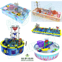 Rêve personnalisable enfants intérieur populaire interactif Ball Pit Pipe Wall Water Table Fort Science Educational Playground Equipment