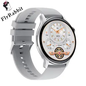 Flyrabbit 2024 nuevo NFC HK85 reloj inteligente mujer 1,43 pulgadas pantalla AMOLED 466x466 siempre en pantalla deporte Bluetooth llamada Smartwatch