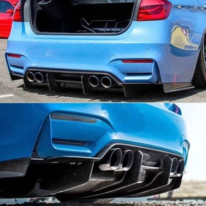 Difusor Trasero de Fibra de Carbono Estilo PSM para M3 M4 F80 F82 2014-2018 - Product Image 6