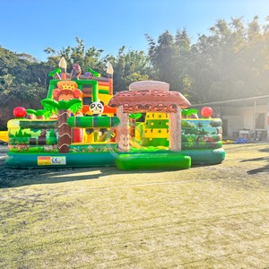 Bán Hot funbox lớn nhất thế giới PVC Inflatable nhà bị trả lại cho người lớn và trẻ em vui chơi giải trí cho sân chơi - Product Image 3