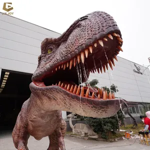 S146 146 Jurassic dinozor parkı 3d t-rex modeli satılık büyük animatronic trex dinozor