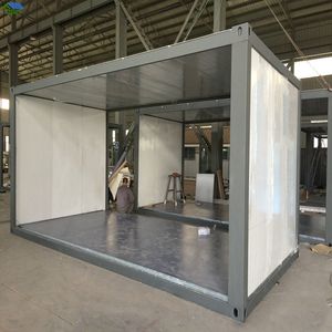 Maison <span class=keywords><strong>de</strong></span> conteneur <span class=keywords><strong>en</strong></span> bois <span class=keywords><strong>de</strong></span> 20 pieds, façade <span class=keywords><strong>en</strong></span> bois, hangar <span class=keywords><strong>de</strong></span> <span class=keywords><strong>jardin</strong></span>, salle <span class=keywords><strong>de</strong></span> Gym, bureau, Studio - Product Image 2