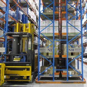 Good Quality Very Narrow Aisle Vna Adjustable Pallet Racking Systems Steel Narrow Aisle Racking Systems