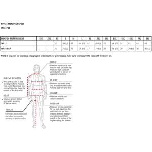 2025 cuir hommes noir fermeture éclair avant col gilet de style club LKM3711 - Product Image 3