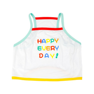 Débardeur sans manches pour chien, style mode arc-en-ciel, vêtements d'été pour bouledogue français - Product Image 4