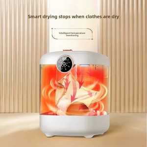 Mini-lave-linge entièrement automatique 110 V avec stérilisation et élimination des acariens, lavage et séchage tout-en-un pour sous-vêtements, culottes, chaussettes, électrique - Product Image 3