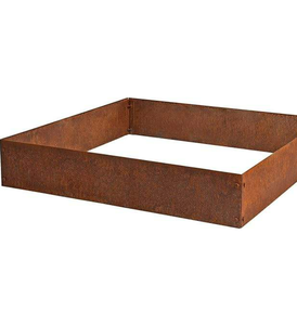 Borde de Jardín y Protección de Muros de Contención de Acero Corten Gnee, Ecológico, Moderno, Hueco, de 6 pies, para Uso en Patios Traseros y Comercial - Product Image 4