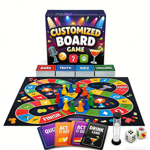 Servicio de Impresión de Juegos de Mesa Personalizados al por Mayor, Juego de Beber Clásico para Fiestas y Entretenimiento para Adultos - Product Image 5