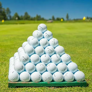 Balles de golf personnalisées YIHONG YHGB02 à bas prix avec logo, dureté 80-90, fabriquées dans le Zhejiang, Chine - Product Image 1