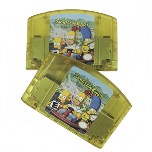 Pour Nintendo 64 cartouches rétro USA NTSC Version-N64 <span class=keywords><strong>Simpsons</strong></span> Kart 64 Pack d'extension en plastique carte de jeu vidéo - Product Image 4