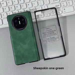 Cho Huawei Mate X5 bảo vệ Bìa Classy da cừu từ trục trung tâm PU điện thoại di động Trường hợp điện thoại Grip cho X3 vỏ di động - Product Image 4