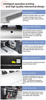 Impresora de Sublimación de Papel de Transferencia Térmica Locor de Nuevo Diseño, 1.8M/6 pies, 3/4 Cabezales de Impresión, Plotter EPSN I3200