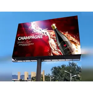 P8 P10 Ao Ar Livre Comercial Mega Led Tela Roadside Publicidade Led Display Pantallas De Led Para Exteriores Publicidade Calle