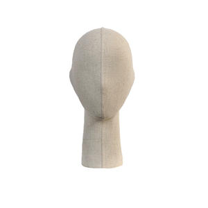 Mannequin tête en plastique adulte avec insertion non-broche pour chapeau écharpe perruque affichage accessoires de magasin - Product Image 4