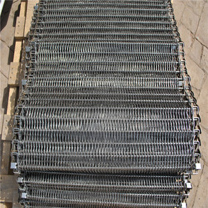 Công nghiệp thực phẩm xử lý nhiệt lưới vành đai SS 304 316 nhiệt độ cao lò băng tải, Lò Nướng dây lưới băng tải - Product Image 2