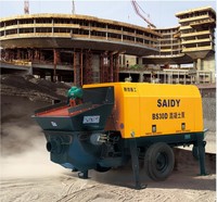 Machine de pompage le béton, portable, pour remorque, pompe, béton